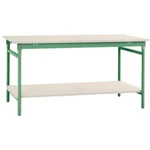 Manuflex BB5201.6011 Kompletný príručný stolík BASIS stacionárne s melamínovou doskou + medzipolica, š xhxv: 750 x 500 x