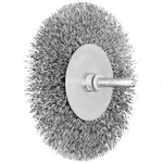 PFERD POS kruhová kefa neviazaná RBU Ø 100 x 10 mm hriadeľ Ø 6 mm oceľový drôt Ø 0,30  43701018 10 ks