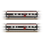 TRIX H0 23281 H0 doplnková sada 1 pre Giruno zo SBB B(B11) 2. trieda a C(B10) 2. trieda
