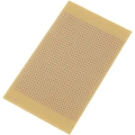 TRU COMPONENTS SU527696 experimentálna doska  tvrzený papír (d x š) 125 mm x 73 mm 35 µm Raster (rozteč) 2.54 mm Množstv