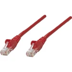 Intellinet 736145 RJ45 sieťové káble, prepojovacie káble CAT 6 S/FTP 1.00 m červená pozlátené kontakty 1 ks