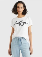 White Women's T-Shirt Tommy Hilfiger - Women