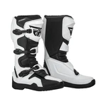 Motokrosové boty Fly Racing New Maverik Black White  černá/bílá  43