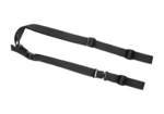 Dvojbodový popruh na zbraň QA Two Loop Clawgear® - čierny (Farba: Čierna)