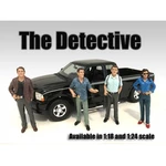 "The Detective" 4 Piece Figure Set For 124 Scale Models by American Diorama