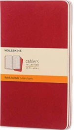 Moleskine - Notes 3ks - červený, linkovaný L