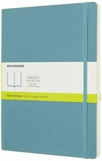 Moleskine Zápisník modrozelený XL, čistý, měkký