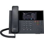Auerswald COMfortel D-400 šnúrový telefón, VoIP záznamník, handsfree, PoE, konektor na slúchadlá dotykový farebný disple