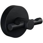 tesa kovový háčik 40564-00000-00 MOON BLACK Počet hákov: 2 (š x v x h) 50 x 53 x 65 mm kov čierna (matná) 1 ks