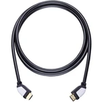 HDMI prepojovací kábel  1.70 m čierna Oehlbach Shape Magic