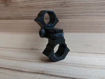 Lovecká montáž pro svítilny ( E5/E5R/E9/E9R/Warrior ) PowerTac® – Černá (Barva: Černá)