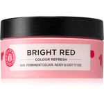 Maria Nila Colour Refresh Bright Red jemná vyživujúca maska bez permanentných farebných pigmentov výdrž 4 – 10 umytí 0.66 100 ml