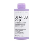 Olaplex Blonde Enhancer Noº.4P 250 ml šampón pre ženy na poškodené vlasy; na blond vlasy
