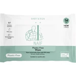 Naif Baby & Kids Plastic Free Wipes vlhčené obrúsky pre deti od narodenia 54 ks