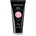 NeoNail Duo Acrylgel Cover Pink gél pre modeláž nechtov odtieň Cover Pink 15 g