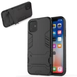 Bakeey for iPhone 12 Mini 5.4" Case Armor Shockproof with Stand Holder Back Cover Protective Case