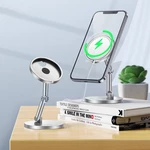 HOCO PH39 for MagSafe Charger Base Stand Mount Dock Holder Angle Adjustable Aluminium Alloy Magnetic Wireless Charging D