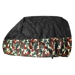 190T Camouflage Motorcycle Waterproof Cover Black Universal Bike Outdoor Scooter Cruiser Sunproof Protective