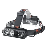 BIKIGHT 1200LM 1xT6+2xQ5 LED Bike Headlamp 4 Modes 180° Adjustable Bicycle Cycling Waterproof Fishing Light Night Warnin