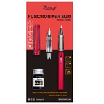 Fashion Various Colors Fountain Pen Student Ink Pens Soft Brush Nib Gift Office School Stationery Supplies
