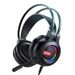 Lenovo G80 Wired Luminous RGB Headphones 3.5mm+USB USB 7.1 Channel Professional Gaming Headset Wired Headset with Mic