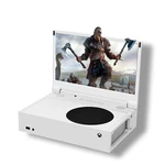 G-STORY 12.5 Inch 4K HDR Portable Game Monitor IPS Screen for Xbox Series S with 3D Stereo 2 HDMI 2pcs Earphone Ports Re