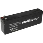 multipower PB-12-2,4-4,8 MP2,4-12C olovený akumulátor 12 V 2.4 Ah olovený so skleneným rúnom (š x v x h) 178 x 66 x 34.5