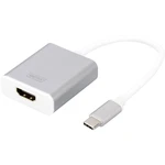 Digitus notebook, TV, monitor, USB 3.0, video adaptér [1x USB 3.0 zástrčka C - 1x HDMI zásuvka] DA-70836 tienený, podpor