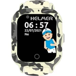 Inteligentné hodinky Helmer LK 710 dětské s GPS lokátorem (hlmlk710gy) sivé detské hodinky • 1,33" TFT LCD displej • dotykové ovládanie • Wi-Fi • GPS 