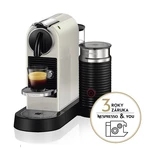 Espresso DeLonghi Nespresso CitiZ&Milk EN267.WAE biele kávovar na kapsule • príkon: 1 260 W • tlak 19 bar • pripravíte espresso, lungo, ristretto, lat
