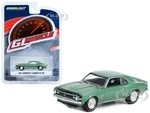 1967 Chevrolet Camaro SS 369 Mountain Green Metallic "Greenlight Muscle" Series 27 1/64 Diecast Model Car by Greenlight