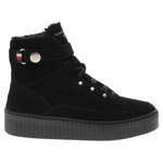 Dámska členkové topánky Tommy Hilfiger FW0FW06798 Black 41