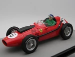 Ferrari Dino 246 6 Mike Hawthorn 2nd Place "Formula One F1 Moroccan GP" (1958) with Driver Figure "Mythos Series" Limited Edition to 115 pieces World
