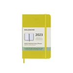 MOLESKINE Plánovací zápisník 2023 tvrdý žlutý