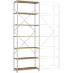 Manuflex RP1606.7035 základný modul regálu oddelenia  (š x v x h) 1030 x 3000 x 400 mm    drevená podlaha