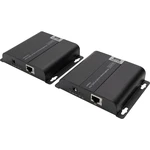Digitus DS-55124 1 port HDMI Extender Set extender cez sieťový kábel, kovový ukazovateľ, pripravené pre Ultra HD, s diaľ