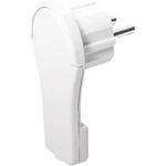 LogiLink LPS228 plochá zástrčka SchuKo plast S pomôckou po vytiahnutí 230 V biela IP20