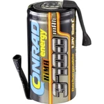 Conrad energy slot pre akumulátor Ni-MH Sub-C 1.2 V 3700 mAh so spájkovacími okami
