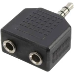 LogiLink CA1002  jack audio adaptér  čierna