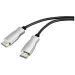 SpeaKa Professional HDMI prepojovací kábel #####HDMI-A Stecker, #####HDMI-A Stecker 50.00 m čierna SP-9019356 tienený ##