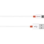 Skross #####USB-Kabel USB 2.0 #####USB-A Stecker, #####USB-Micro-B Stecker 1.00 m biela