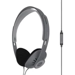 KOSS KPH30iK  Hi-Fi slúchadlá On Ear na ušiach Headset, regulácia hlasitosti čierna