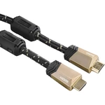 Hama HDMI prepojovací kábel #####HDMI-A Stecker, #####HDMI-A Stecker 0.75 m čierna 00122209 pozlátené kontakty, s ferito