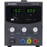 Laboratórny napájací zdroj Voltcraft LPS1153, 0 - 15 V / DC, 3 A, 45 W