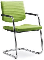 LD SEATING Konferenční židle ELEMENT 444-Z-N4, kostra chrom