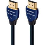 Kábel AUDIOQUEST HDMI 2.0 BlueBerry, 0,6 m (qblueberryhdmi0006) čierny/modrý HDMI 2.0 kábel • dĺžka 0,6 m • podpora až 8K Ultra HD rozlíšenia • spätne