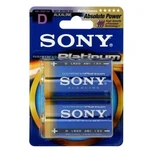 Alkáli elem typ D (LR20), SONY Stamina Platinum, AM1PTB2D, 2 db