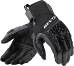 Rev'it! Gloves Sand 4 Grey/Black 4XL Rękawice motocyklowe