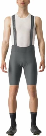 Castelli Espresso Bibshort Gunmetal Gray XL Spodnie kolarskie