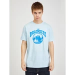 Light blue men's T-shirt Diesel